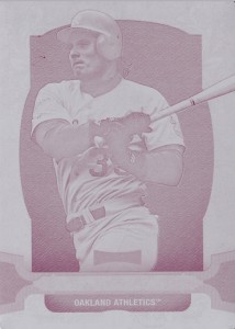 2014 Topps Triple Threads Magenta Printing Plate 1/1        