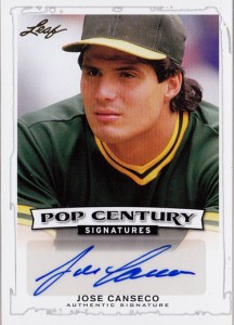 2014 Leaf Pop Century Signatures Autograph       