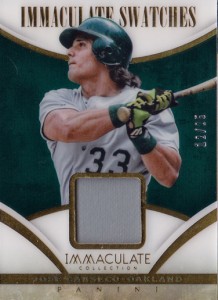 2014 Immaculate Swatches Jersey Gold Away /25    