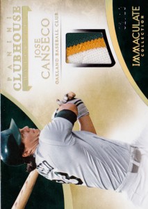 2014 Immaculate Clubhouse Materials Patch /10   