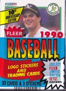 1990 Fleer #3 Cello Pack       