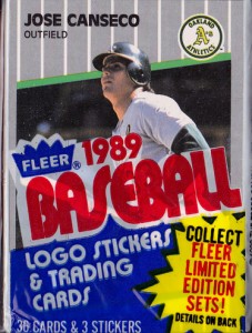 1989 Fleer #5 Cello Pack       