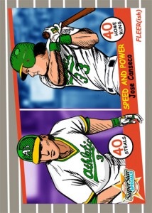 1989 Fleer #628 Cartoon Custom           