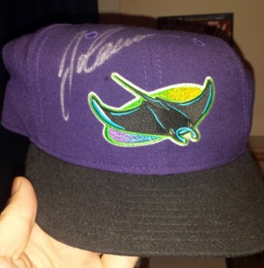 Game Used Autographed Hat        