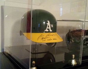 Game Used Autographed Batting Helmet                 