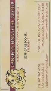 Business Card - Canseco Financial Group  