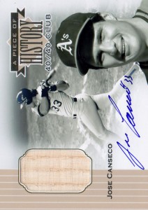 1999 Upper Deck A Piece of History Bat Autograph Custom               