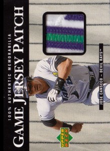 2000 Upper Deck Game Jersey Patch       