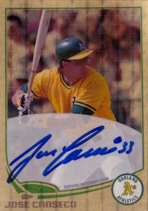 2013 Topps Superfractor Autograph Custom           