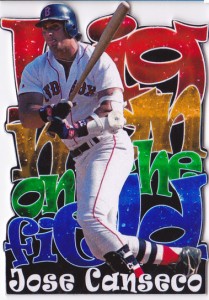 1996 Big Man on the Field Die Cut Custom          