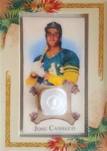 2006 TOPPS ALLEN & GINTER Jersey / Button Custom       