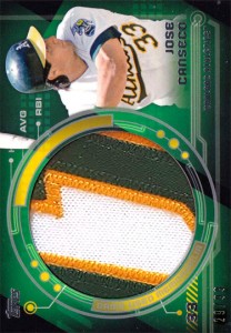 2014 TOPPS TRAJECTORY JUMBO RELICS Jumbo Patch #TJRJC /99        