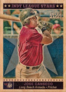 2010 Topps Magic Wood Custom          