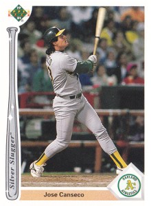 1991 Upper Deck Silver Slugger Wrong Back         