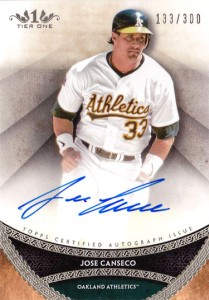 2017 Tier One Prime Performers Running Autograph /300                    