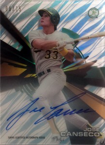 2015 Topps High Tek Autographs #HTJC Asia Exclusive /15                  