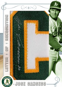 2016 Letter of Recognition #1 Autograph Custom             