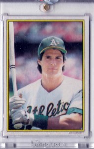 1989 Topps Glossy Send-Ins Topps Vault Color Key 1/1             