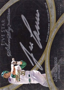 2014 Topps Five Star Silver Signatures #FSSSJC Autograph Gold /10             