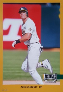 2017 Topps Archives Snapshots Gold Oversized 5x7 /10     