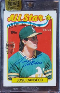 2016 TOPPS ARCHIVES SIGNATURE SERIES 1989 Topps #401 /38         