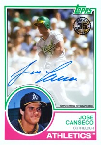 2018 Topps 1983 Style Autograph         