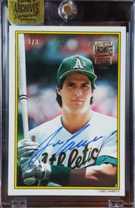 2016 TOPPS ARCHIVES SIGNATURE SERIES 1989 TOPPS GLOSSY ALL STAR SEND-INs /3         