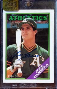 2016 TOPPS ARCHIVES SIGNATURE SERIES 1988 O-Pee-Chee #370 /10        