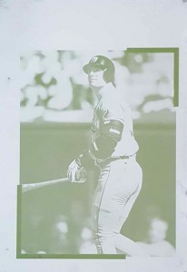 2000 TOPPS GALLERY #80 Printing Plate Cyan 1/1        