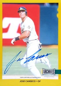 2017 TOPPS ARCHIVES SNAPSHOTS AUTOGRAPH 1/1 