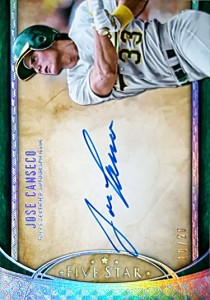 2017 TOPPS FIVE STAR SIGNATURES /20                 