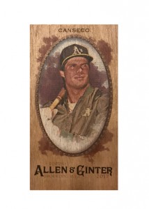 2017 Topps Allen & Ginter Mini Wood 1/1            