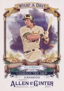 2017 Topps Allen & Ginter What a Day                