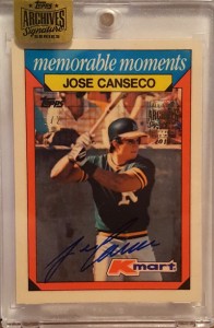 2016 TOPPS ARCHIVES SIGNATURE SERIES 1988 Kmart Memorable Moments /2                  