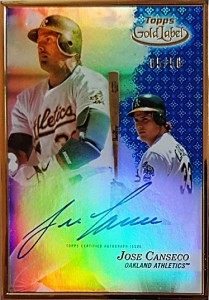 2017 Topps Gold Label Autograph /50         