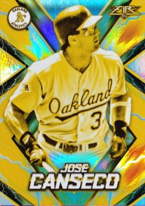 2017 Topps Fire Gold Minted         