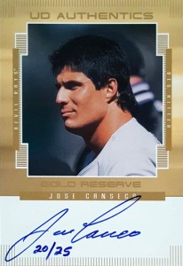 2000 UPPER DECK GOLD RESERVE UD AUTHENTICS Gold AUTOGRAPH /25   