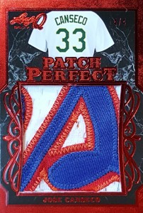 2017 LEAF Q PATCH PERFECT PATCH RED /4      