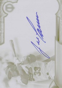2016 TRIBUTE AUTOGRAPH Yellow Printing Plate 1/1          