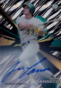 2015 Topps High Tek Galactic Diffractor Autograph #HTJC 1/1         