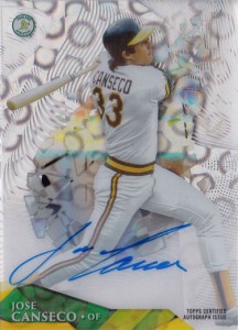 2014 Topps High Tek Autographs Wave Clouds Diffractor #HTJC /25          