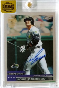 2016 Topps Archives Signature Series 2000 Topps Chrome 1/1          