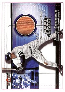 2001 Fleer Feel the Game Prototype Paper Proof Front 1/1 