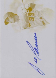 2015 Tribute Autograph Yellow Printing Plate 1/1   