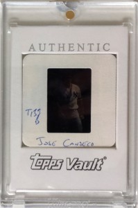 2000 Topps Traded Vault Original Slide Back