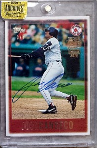 2016 TOPPS ARCHIVES SIGNATURE SERIES 1997 Topps /7          