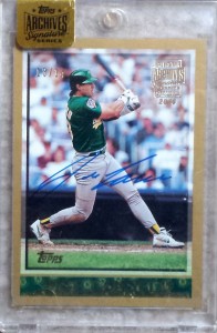 2016 Topps Archives Signature Series 1998 Topps #110 /14                     