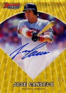 2016 Bowman's Best Superfractor Autograph 1/1            