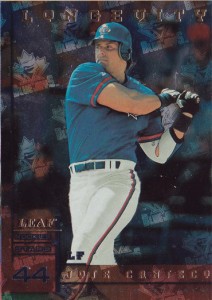 1998 Leaf Rookies & Stars Longevity /50                 