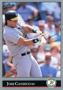 1992 Leaf #23 Preview Printcote Test Sample Blank Back               